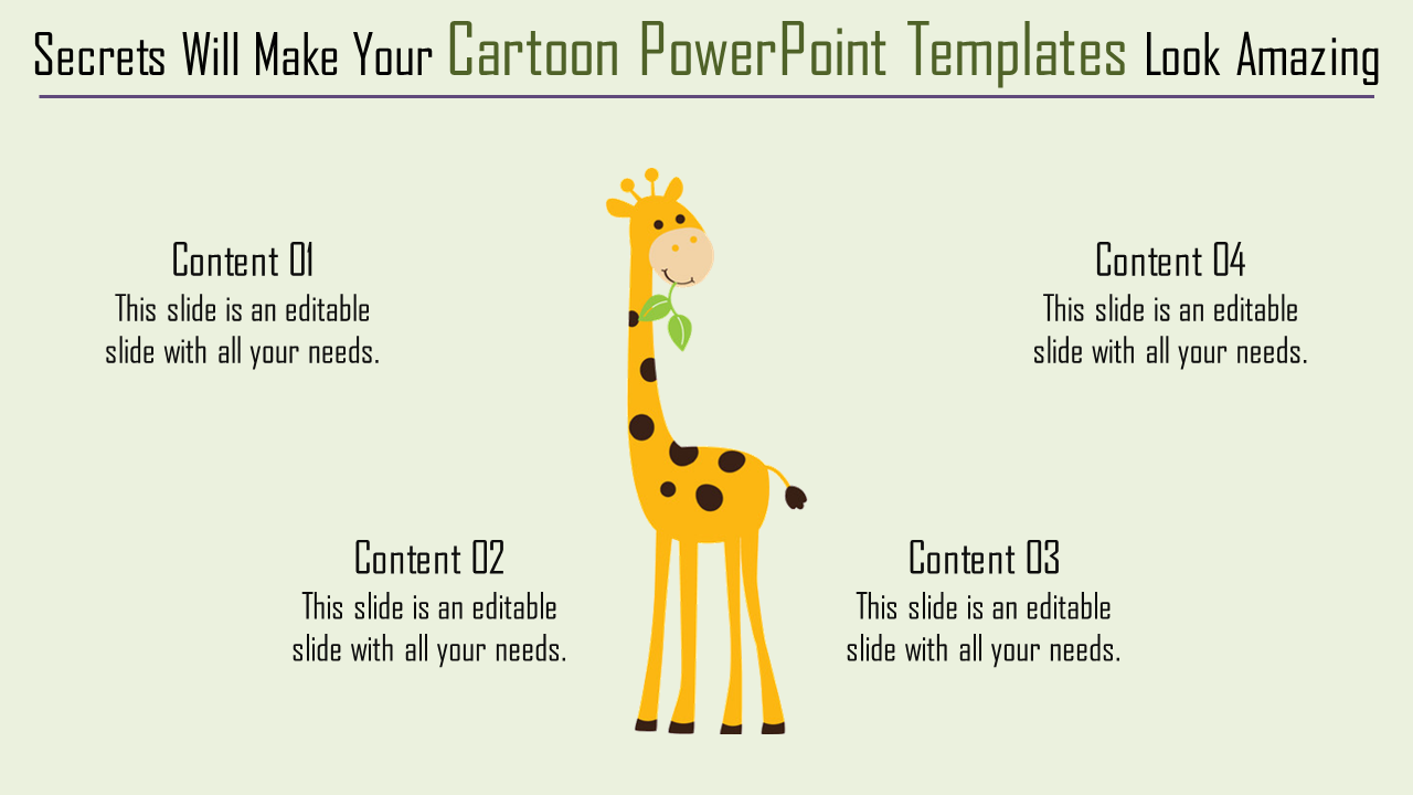 Get Cartoon PowerPoint Templates Presentation Design